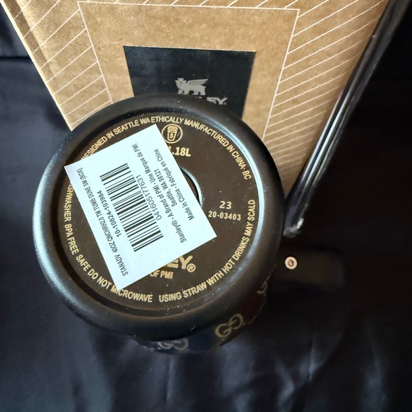 New Laser Engraved Gucci Black and Oil Slick Tumbler - Picture 7 of 7